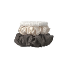 Silk Scrunchie Trio Set