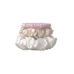 Silk Scrunchie Trio Set